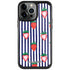Bouffants and Broken Hearts Strawberries and Stripes iPhone Cases