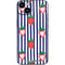 Bouffants and Broken Hearts Strawberries and Stripes iPhone 15 Skin
