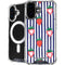Bouffants and Broken Hearts Strawberries and Stripes iPhone 16 MagSafe Case