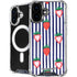 Bouffants and Broken Hearts Strawberries and Stripes iPhone 16 MagSafe Case