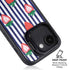 Bouffants and Broken Hearts Strawberries and Stripes iPhone 16e Kickstand Case