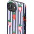 Bouffants and Broken Hearts Strawberries and Stripes iPhone 16e Impact Case