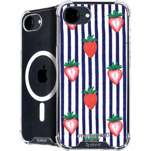 Bouffants and Broken Hearts Strawberries and Stripes iPhone 16e MagSafe Case