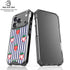 Bouffants and Broken Hearts Strawberries and Stripes iPhone 18 Pro Clear Case