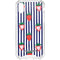 Bouffants and Broken Hearts Strawberries and Stripes iPhone XS Clear Case