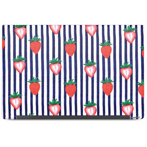 Bouffants and Broken Hearts Strawberries and Stripes Dell Latitude Skin