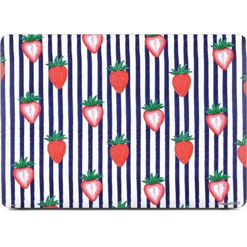 Bouffants and Broken Hearts Strawberries and Stripes Apple MacBook Air Skin