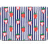 Bouffants and Broken Hearts Strawberries and Stripes Apple MacBook Air Skin