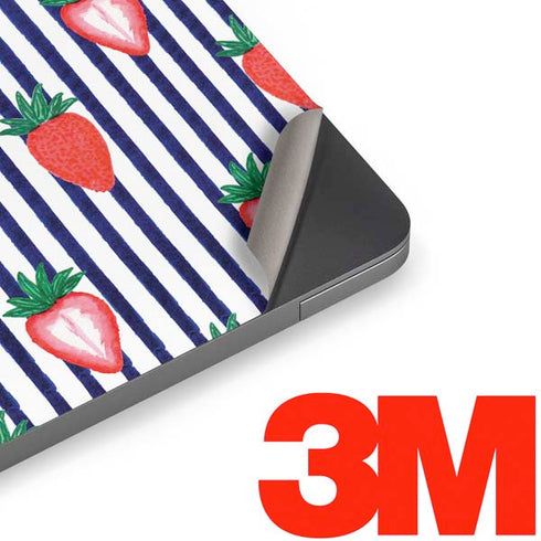 Bouffants and Broken Hearts Strawberries and Stripes Apple MacBook Air Skin