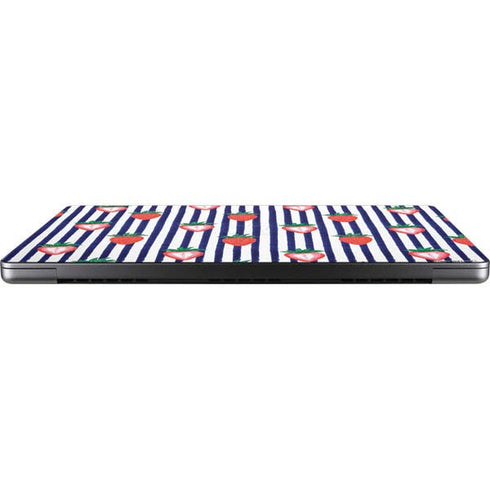 Bouffants and Broken Hearts Strawberries and Stripes Apple MacBook Pro 14-inch Skin