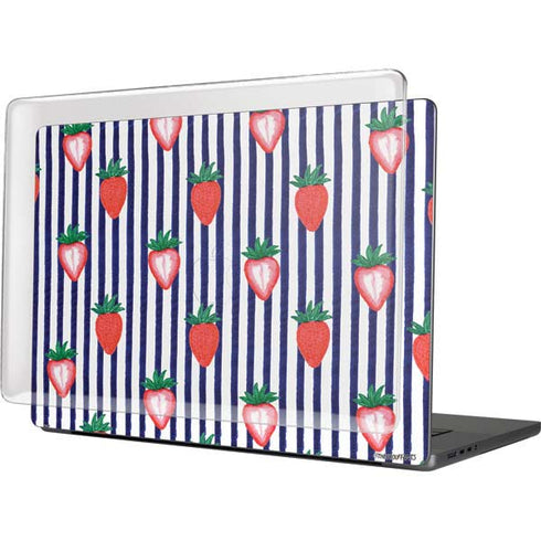 Bouffants and Broken Hearts Strawberries and Stripes MacBook Cases