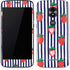 Bouffants and Broken Hearts Strawberries and Stripes Moto E5 Play Skin