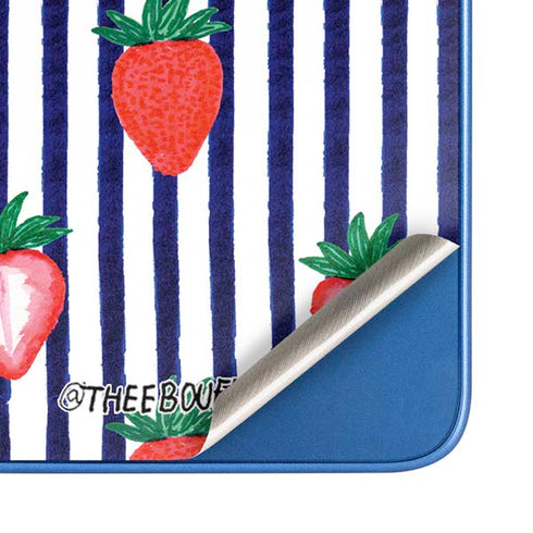 Bouffants and Broken Hearts Strawberries and Stripes Moto G Play 4G (2024) Skin