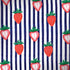 Bouffants and Broken Hearts Strawberries and Stripes Moto G6 Skin