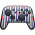 Bouffants and Broken Hearts Strawberries and Stripes Nintendo Switch 2 (2025) Pro Controller Skin
