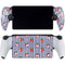 Bouffants and Broken Hearts Strawberries and Stripes PlayStation Portal Remote Player Skin