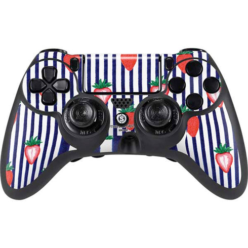 Bouffants and Broken Hearts Strawberries and Stripes PlayStation PS4 Skins