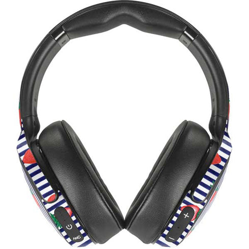 Bouffants and Broken Hearts Strawberries and Stripes Skullcandy Venue Skin