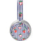 Bouffants and Broken Hearts Strawberries and Stripes Surface Headphones Skin