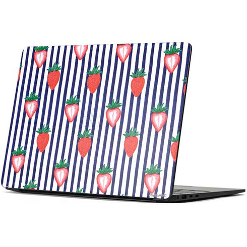 Bouffants and Broken Hearts Strawberries and Stripes Surface Laptop 7 15in Skin