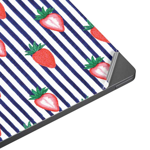 Bouffants and Broken Hearts Strawberries and Stripes Surface Laptop 7 15in Skin