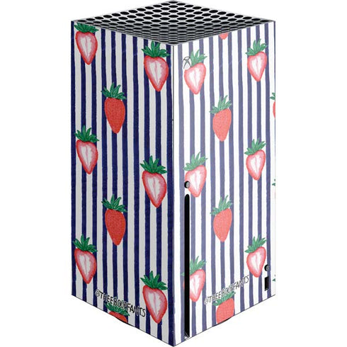 Bouffants and Broken Hearts Strawberries and Stripes Xbox Series X Skins
