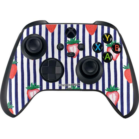 Bouffants and Broken Hearts Strawberries and Stripes XBox Series X Digital Edition Bundle Skin