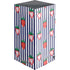 Bouffants and Broken Hearts Strawberries and Stripes XBox Series X Digital Edition Console Skin