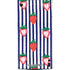 Bouffants and Broken Hearts Strawberries and Stripes XBox Series X Digital Edition Console Skin