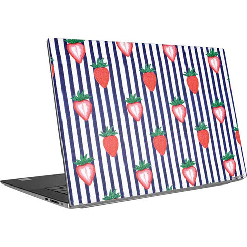 Bouffants and Broken Hearts Strawberries and Stripes Dell XPS Skin