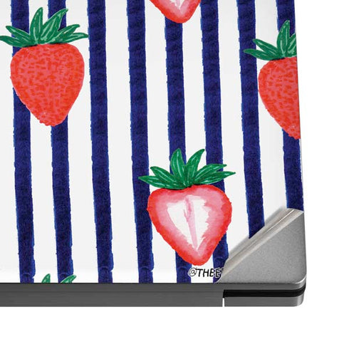 Bouffants and Broken Hearts Strawberries and Stripes Dell XPS Skin