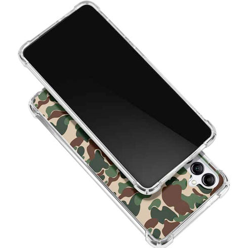 Street Camo Gabb Phone 4 Clear Case