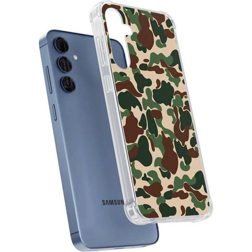 Street Camo Galaxy A55 5G Clear Case
