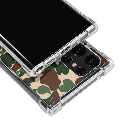 Street Camo Galaxy S23 Ultra Clear Case