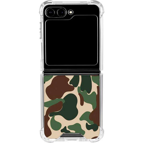 Street Camo Galaxy Z Flip6 Clear Case