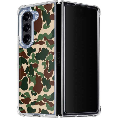 Street Camo Galaxy Z Fold5 5G Clear Case
