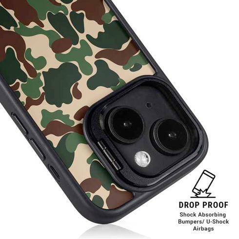 Street Camo iPhone 15 Plus Kickstand Case