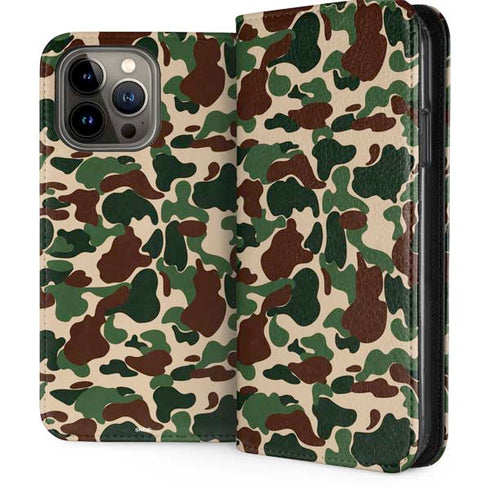 Street Camo iPhone 15 Pro Max Folio Case