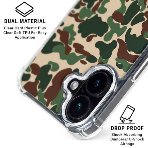 Street Camo iPhone 16 Clear Case