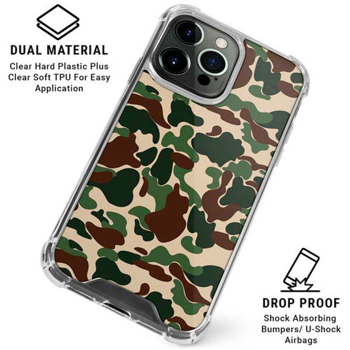 Street Camo iPhone 16 Pro Clear Case