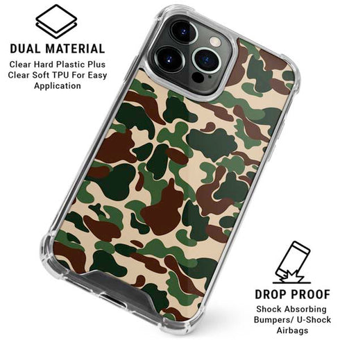 Street Camo iPhone 16 Pro Max Clear Case