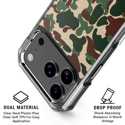 Street Camo iPhone 18 Pro Clear Case