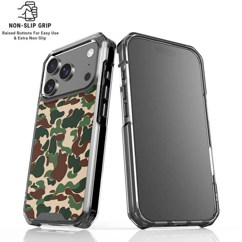 Street Camo iPhone 18 Pro Clear Case