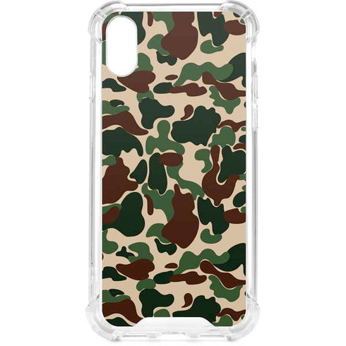 Street Camo iPhone XS Clear Case
