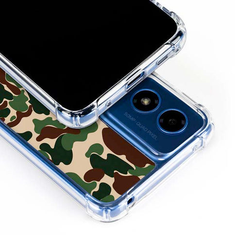 Street Camo Moto G 5G (2024) Clear Case