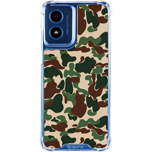 Street Camo Moto G Play 4G (2024) Clear Case