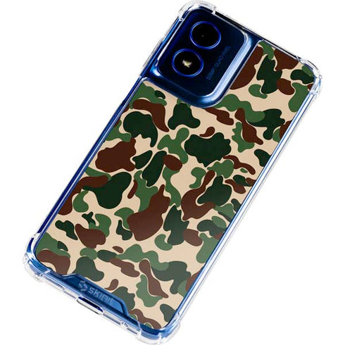 Street Camo Moto G Play 4G (2024) Clear Case
