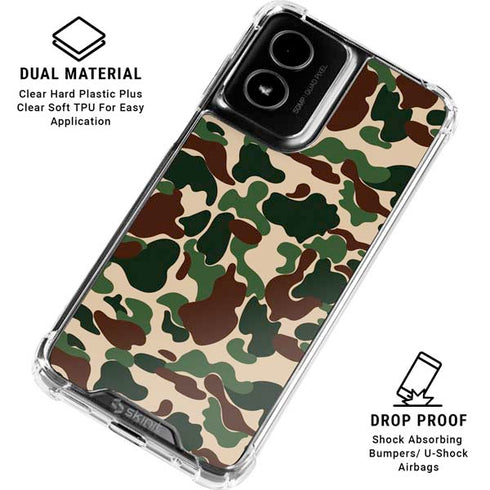 Street Camo Moto G Power 5G (2024) Clear Case