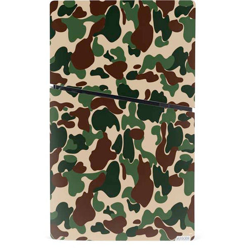 Street Camo PS5 Slim Digital Edition Console Skin