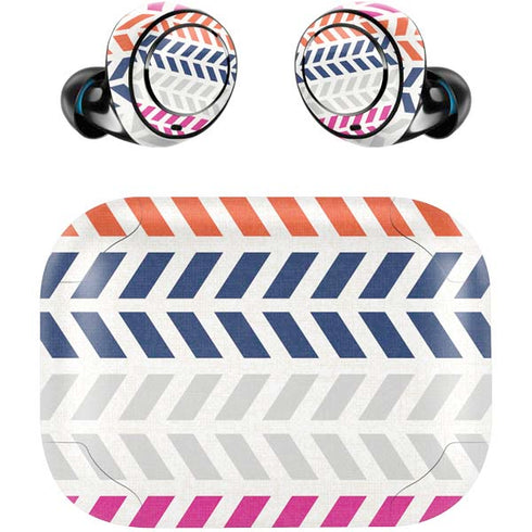 Striped Chevron Amazon Echo Buds Skin